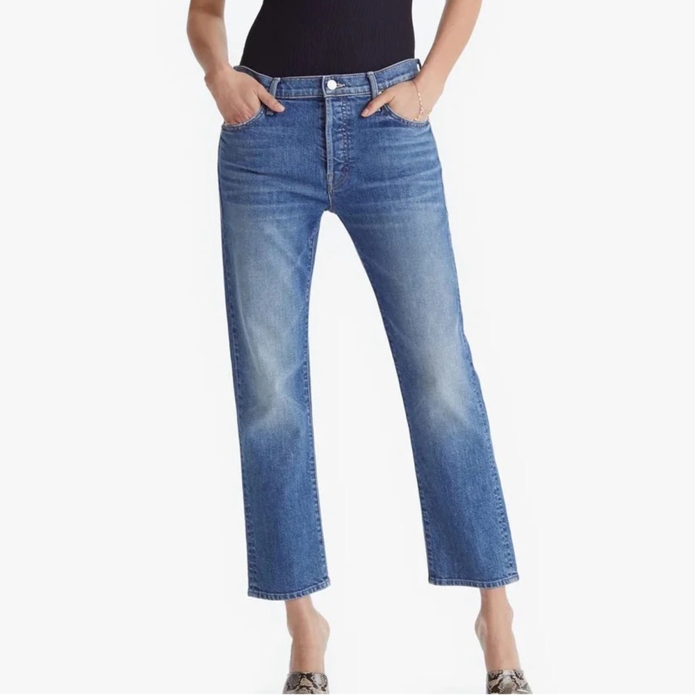 Mother Denim The Scrapper Ankle Jeans